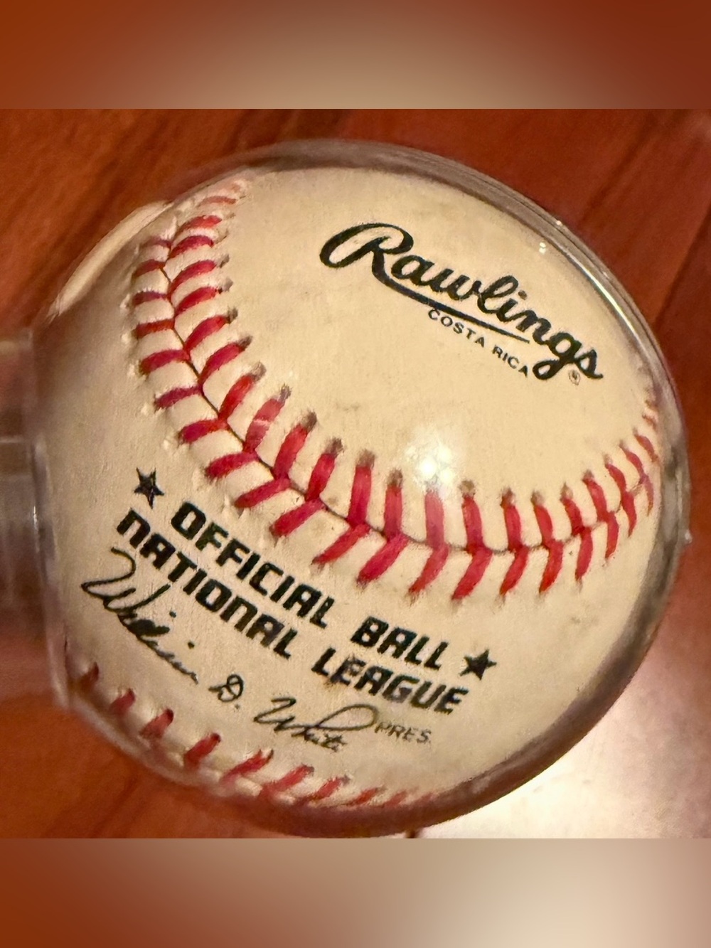 Willie Mays Autographed Baseball - Vintage Americana Memorabilia COA #6808 - Picture 8 of 13
